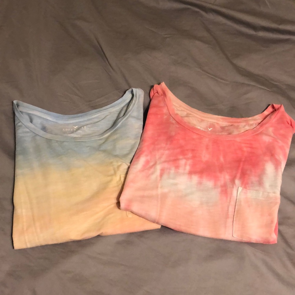 2 American Eagle ‘Soft and Sexy’ t- shirt